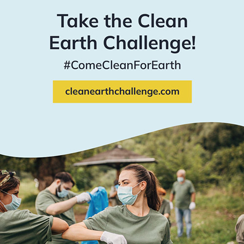 清洁地球挑战海报